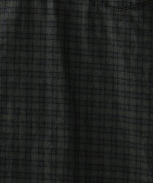 UNITED ARROWS(ユナイテッドアローズ)の「UAS オーバーダイ ボックス シャツ(シャツ/ブラウス・メンズ・ベージュ/ダークグリーン・SMALL/LARGE/X-SMALL/MEDIUM/XX-LARGE)」の15枚目の写真