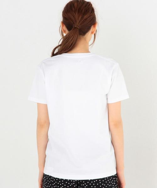 Another Edition（アナザーエディション）の「HanesジャパンフィットVネックTシャツ2枚組(ホワイト)/Hanes 2P JPNfit V/N-T WH（Tシャツ/カットソー・レディース・ホワイト・フリー）」の2枚目の写真