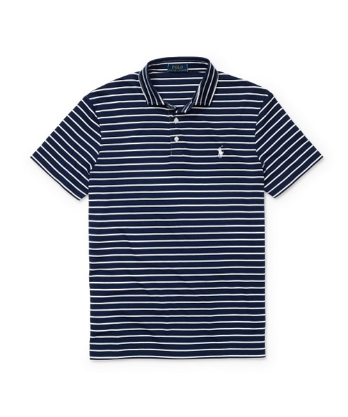 Polo Ralph Lauren ピマソフトタッチ ポロシャツ　サイズL ２枚 POLO RALPH LAUREN（ポロ ラルフ ローレン）の「ストライプド