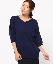 hvc femme / ドルマンニット5分袖