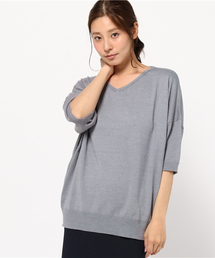 hvc femme / ドルマンニット5分袖