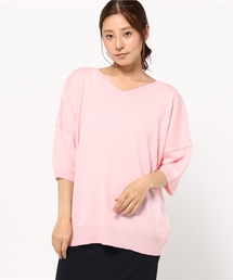 hvc femme / ドルマンニット5分袖