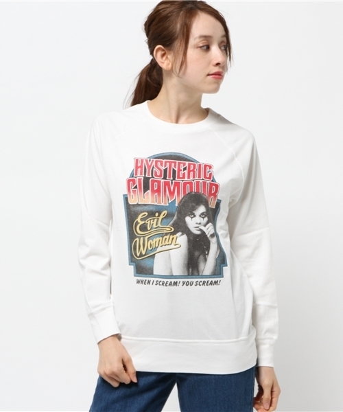 新品 キムタク HYSTERIC GLAMOUR EVIL WOMAN Gray 中古・古着通販】Hysteric Glamour (ヒステリックグラマー) EVIL WOMAN