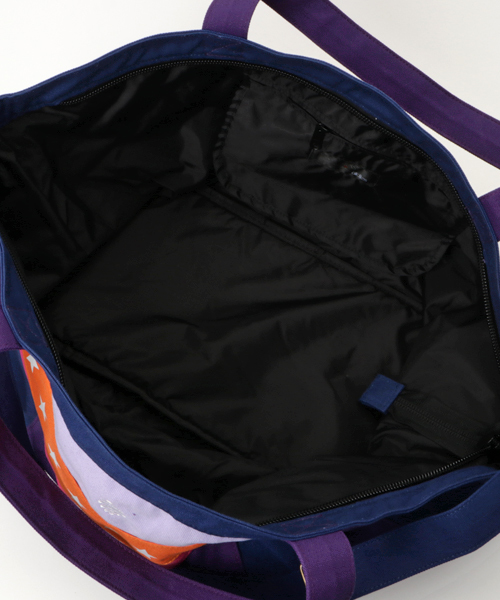 ALDIES（アールディーズ）の「Orchestra Big Tote ビッグサイズ ショルダートートバッグ（トートバッグ・メンズ・ブラウン/オレンジ/ネイビー・FREE）」の9枚目の写真