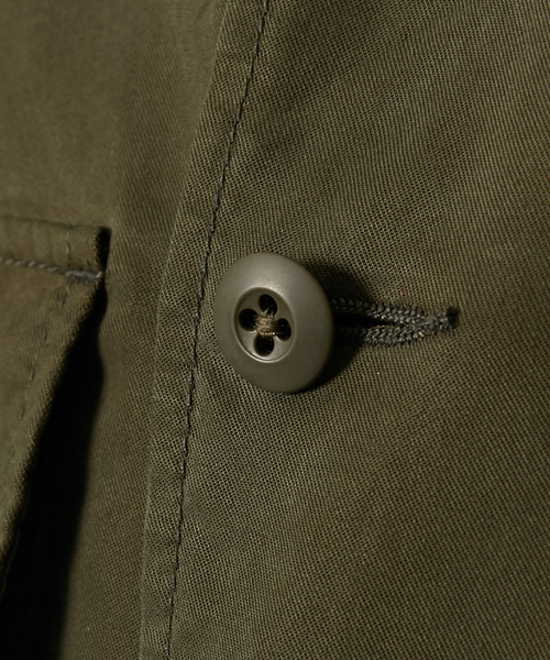 AMERICAN RAG CIE（アメリカンラグシー）の「テンセル 長袖ファティーグシャツ（シャツ/ブラウス・メンズ・オリーブ・2/1/3）」の5枚目の写真