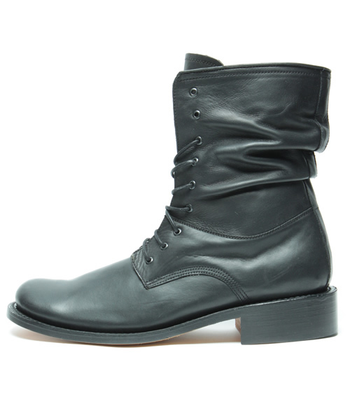 CAMINANDO（カミナンド）の「Wrinkle boots（ブーツ・メンズ・ブラック/ブラウン/ベージュ・8/8.5/9）」の11枚目の写真