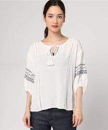 Honeys | 刺繍入りブラウス(シャツ/ブラウス)