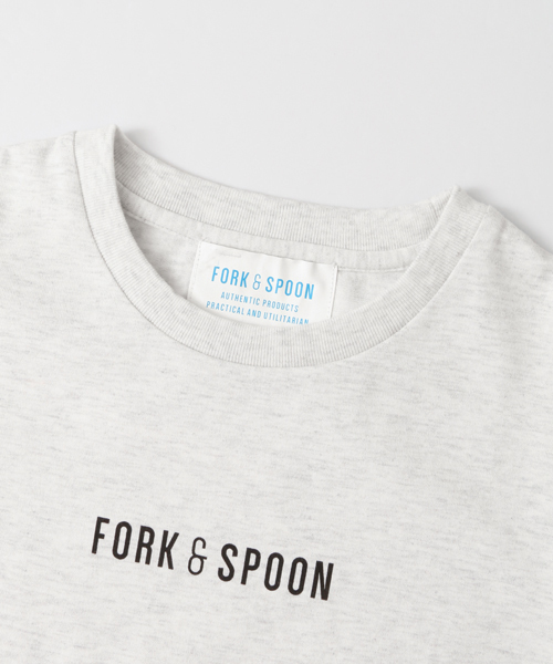 URBAN RESEARCH DOORS（アーバンリサーチドアーズ）の「FORK＆SPOON FORK＆SPOON Tee（Tシャツ/カットソー・キッズ・グレー/ホワイト・90/105/135/120）」の11枚目の写真