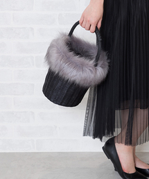 NATURAL BEAUTY BASIC | ファートリミングホールショルダーバッグ(ショルダーバッグ)