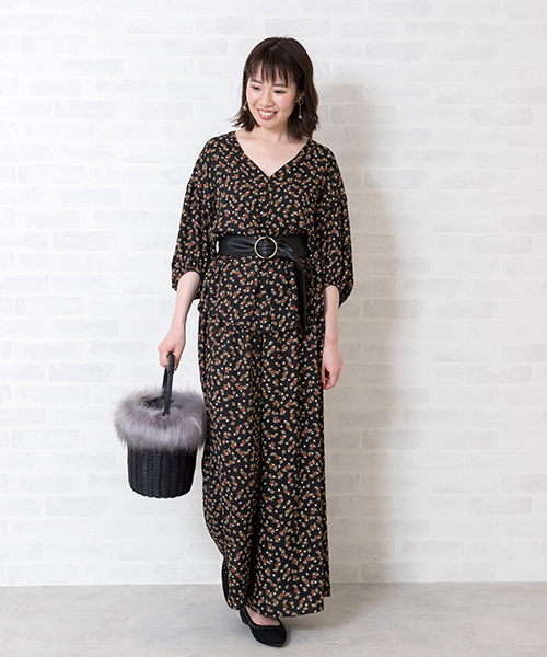 NATURAL BEAUTY BASIC（ナチュラルビューティーベーシック）の「ファートリミングホールショルダーバッグ（ショルダーバッグ・レディース・ブラック/ベージュ・ﾌﾘ-）」の9枚目の写真