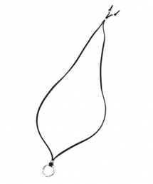 GLOBAL WORK | フェイクレザーコードネックレス２/768420(ネックレス)