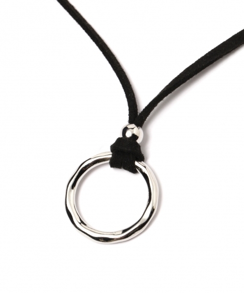 GLOBAL WORK（グローバルワーク）の「フェイクレザーコードネックレス２/768420（ネックレス・メンズ・オレンジ/ベージュ/ブラック・FREE）」の4枚目の写真