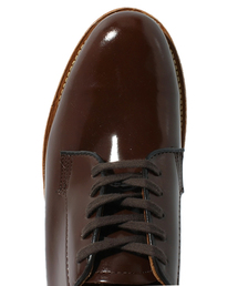 SHIPS（シップス）の「COVE SHOE: ポストマンシューズ ブラウン