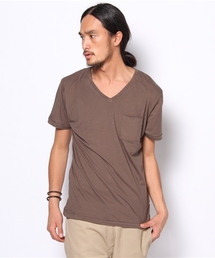 NANO universe | VネックポケットT          S/S(Tシャツ/カットソー)