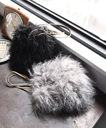 marjour | チベットフェイクファーBAG(トートバッグ)