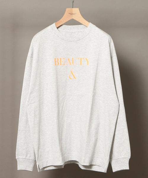 BEAUTY&YOUTH UNITED ARROWS（ビューティーアンドユースユナイテッドアローズ）の「BY B&Y ロングスリーブ Tシャツ（Tシャツ/カットソー・メンズ・ホワイト/ブラック/グレー・SMALL/MEDIUM/X-LARGE/LARGE）」の3枚目の写真