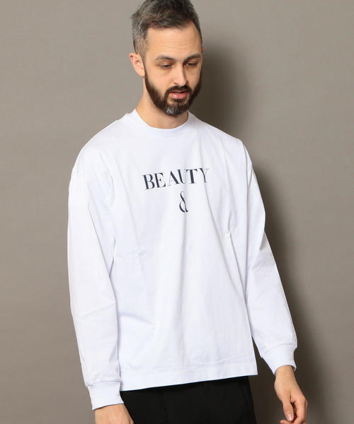 BEAUTY&YOUTH UNITED ARROWS（ビューティーアンドユースユナイテッドアローズ）の「BY B&Y ロングスリーブ Tシャツ（Tシャツ/カットソー・メンズ・ホワイト/ブラック/グレー・SMALL/MEDIUM/X-LARGE/LARGE）」の12枚目の写真