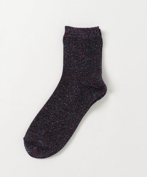 WEGO（ウィゴー）の「WEGO/ラメソックス（ソックス/靴下・レディース・ブラック/パープル/オレンジ/ライトピンク/ゴールド/ホワイト/その他1/ブラック系その他/シルバー/ライム/グリーン系その他・FREE）」の11枚目の写真