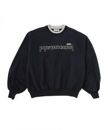 gosha rubchinskiy コンボスウェット グレー×パープル サイズM 29484095_16_D_215.jpg