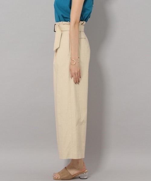 Andemiu（アンデミュウ）の「ムジガラワイドパンツ801077（その他パンツ・レディース・ベージュ/オフホワイト/アイボリー/グリーン・MEDIUM/SMALL）」の11枚目の写真