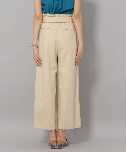 Andemiu（アンデミュウ）の「ムジガラワイドパンツ801077（その他パンツ・レディース・ベージュ/オフホワイト/アイボリー/グリーン・MEDIUM/SMALL）」の12枚目の写真