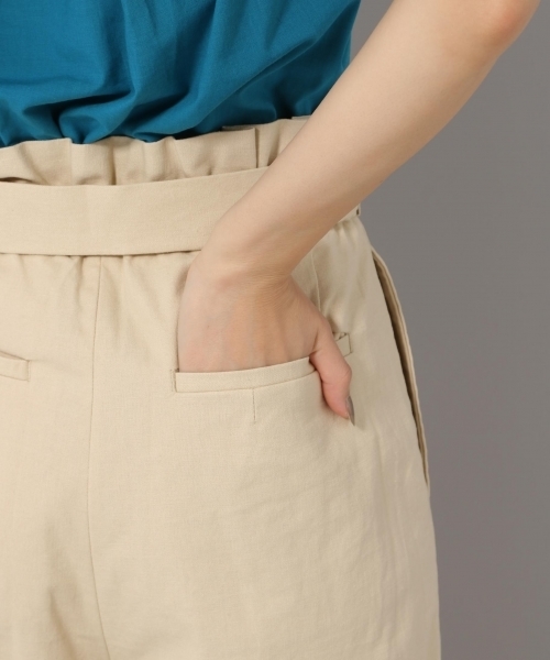 Andemiu（アンデミュウ）の「ムジガラワイドパンツ801077（その他パンツ・レディース・ベージュ/オフホワイト/アイボリー/グリーン・MEDIUM/SMALL）」の13枚目の写真