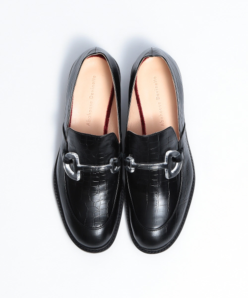 Abahouse Devinette（ドゥヴィネット）の「クリアビットローファー（ローファー・レディース・ブラック・38/37/36）」の2枚目の写真