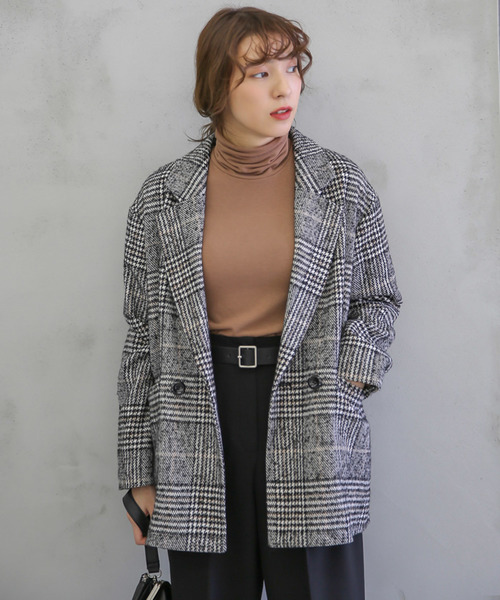 select MOCA（セレクトモカ）の「ベルトセットハイウエストパンツ(フロントホックベルト付きタックパンツ)（その他パンツ・レディース・ブラック/ブラウン・SMALL/MEDIUM）」の21枚目の写真