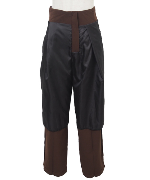 select MOCA（セレクトモカ）の「ベルトセットハイウエストパンツ(フロントホックベルト付きタックパンツ)（その他パンツ・レディース・ブラック/ブラウン・SMALL/MEDIUM）」の7枚目の写真