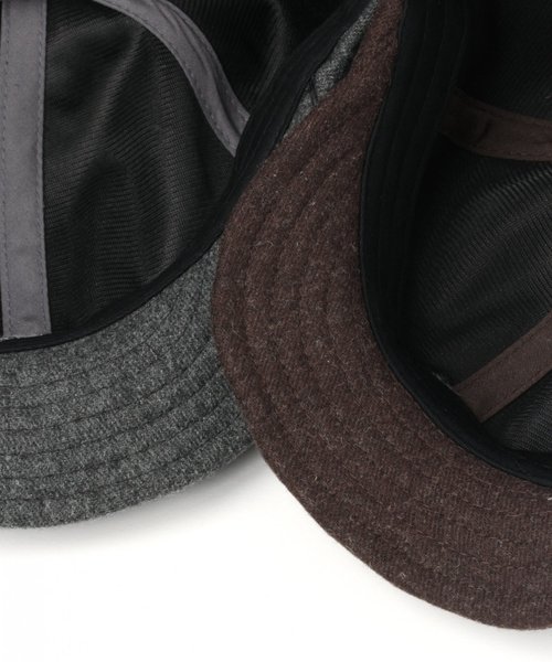 niko and...(ニコアンド)の「ウールショートキャップ(キャップ・メンズ・ブラック/ブラウン/グレー・FREE)」の10枚目の写真