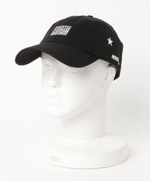【PARENTAL ADVISORY】 刺繍ロゴ ローキャップ / ベースボール キャップ
