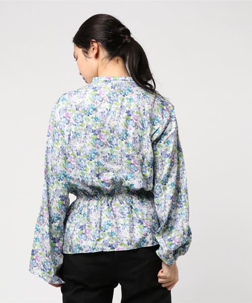 WALK OF SHAME / ウォーク オブ シェイム FLOWER PRINTED BLOUSE フラワープリントブラウス 19WS01SH007B WALK OF SHAME / ウォーク オブ シェイム FLOWER PRINTED BLOUSE フラワープリントブラウス 19WS01SH007B