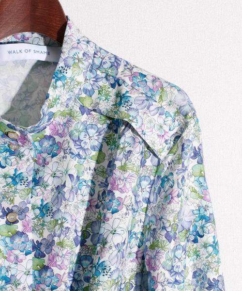 WALK OF SHAME / ウォーク オブ シェイム FLOWER PRINTED BLOUSE フラワープリントブラウス 19WS01SH007B WALK OF SHAME / ウォーク オブ シェイム FLOWER PRINTED BLOUSE フラワープリントブラウス 19WS01SH007B