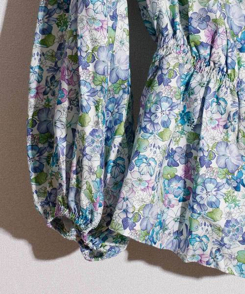 WALK OF SHAME / ウォーク オブ シェイム FLOWER PRINTED BLOUSE フラワープリントブラウス 19WS01SH007B WALK OF SHAME / ウォーク オブ シェイム FLOWER PRINTED BLOUSE フラワープリントブラウス 19WS01SH007B