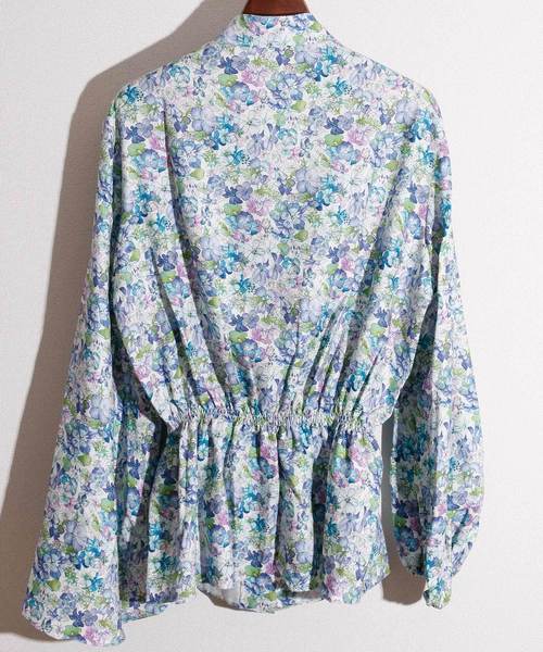 WALK OF SHAME / ウォーク オブ シェイム FLOWER PRINTED BLOUSE フラワープリントブラウス 19WS01SH007B WALK OF SHAME / ウォーク オブ シェイム FLOWER PRINTED BLOUSE フラワープリントブラウス 19WS01SH007B