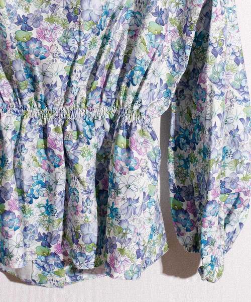 WALK OF SHAME / ウォーク オブ シェイム FLOWER PRINTED BLOUSE フラワープリントブラウス 19WS01SH007B WALK OF SHAME / ウォーク オブ シェイム FLOWER PRINTED BLOUSE フラワープリントブラウス 19WS01SH007B
