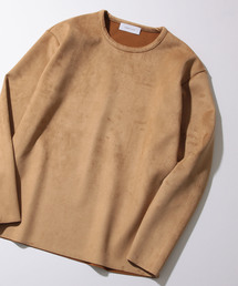 ADAM ET ROPE' | スウェードダンボールクルーネックプルオーバー(Tシャツ/カットソー)