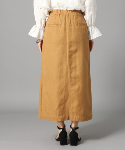 LOWRYS FARM(ローリーズファーム)の「リネンサイドボタンタイトスカート 832169(スカート・レディース・ブラック/パープル/ブラウン/グリーン/アイボリー・MEDIUM/LARGE)」の13枚目の写真