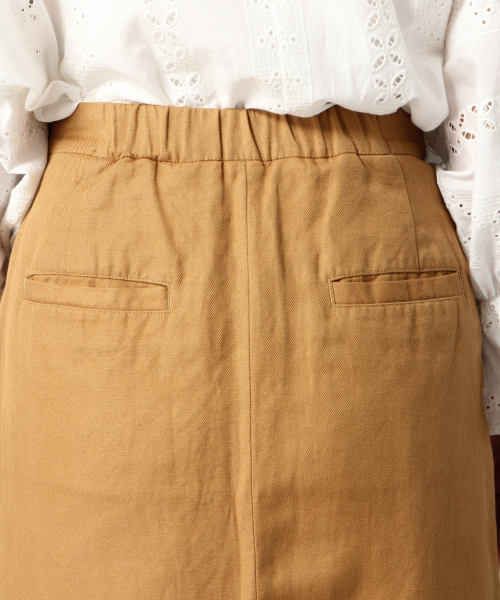 LOWRYS FARM(ローリーズファーム)の「リネンサイドボタンタイトスカート 832169(スカート・レディース・ブラック/パープル/ブラウン/グリーン/アイボリー・MEDIUM/LARGE)」の18枚目の写真