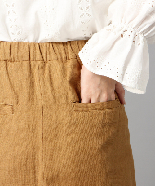 LOWRYS FARM(ローリーズファーム)の「リネンサイドボタンタイトスカート 832169(スカート・レディース・ブラック/パープル/ブラウン/グリーン/アイボリー・MEDIUM/LARGE)」の19枚目の写真