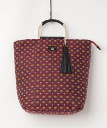 フレンチファブリック　アフリカンパターントートMサイズ