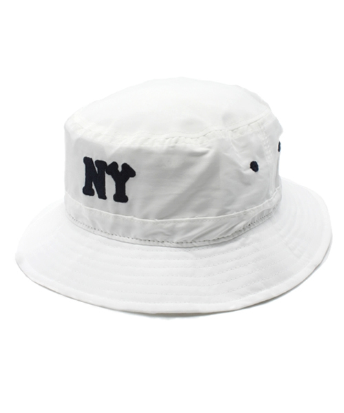 BEAMS（ビームス）の「○UMPIRE /  60/40クロス NY バケットハット（ハット・メンズ・ホワイト/ネイビー/その他1・ONE SIZE）」の2枚目の写真