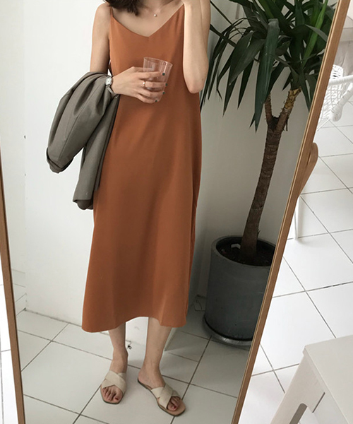 chuclla（チュクラ）の「【chuclla】キャミワンピ ワンピース ペチコート chw742（ワンピース・レディース・ブラック/ブラウン・FREE）」の22枚目の写真