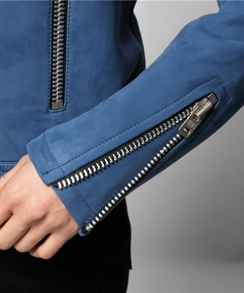 Drawer（ドゥロワー）の「Drawer SP ヌバック ライダースジャケット