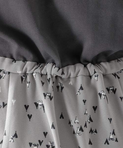 BAYFLOW(ベイフロー)の「ドッキングマキシワンピ―ス(ワンピース・レディース・ホワイト/グレー/チャコール・SMALL/MEDIUM)」の21枚目の写真