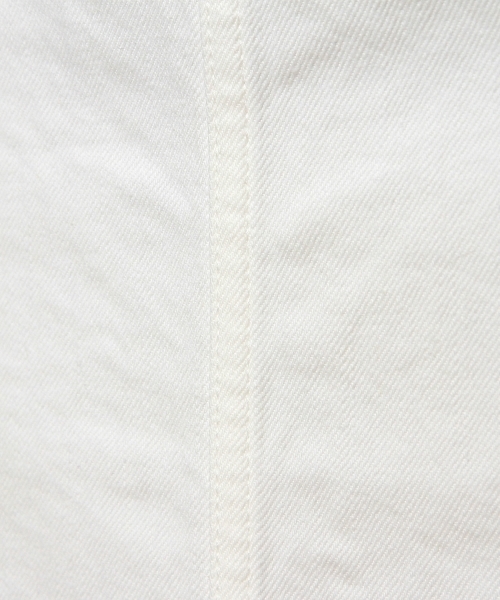 BEAUTY&YOUTH UNITED ARROWS（ビューティーアンドユースユナイテッドアローズ）の「BYTU セルビッチデニムタイトスカート◆（デニムスカート・レディース・ホワイト/ネイビー・27inch/28inch）」の7枚目の写真