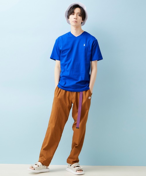 LAUREN RALPH LAUREN / ローレン ラルフローレン ヘリンボーン ショルダー釦 五分袖カットソー All Women's Designer Clothing | Ralph Lauren® BH | Page 2 of 3