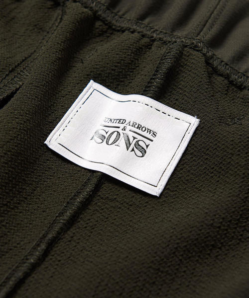 UNITED ARROWS & SONS（ユナイテッドアローズアンドサンズ）の「UNITED ARROWS & SONS by DAISUKE OBANA PE EASY SHORTS 19AW†（その他パンツ・メンズ・ブラック/オリーブ・L/M/S）」の16枚目の写真