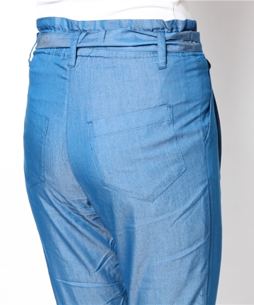 DISCOAT（ディスコート）の「【Discoat】半端丈テーパードパンツ（その他パンツ・レディース・モスグリーン/オフホワイト/インディゴブルー/ネイビー/ダークブルー・LARGE/MEDIUM）」の10枚目の写真