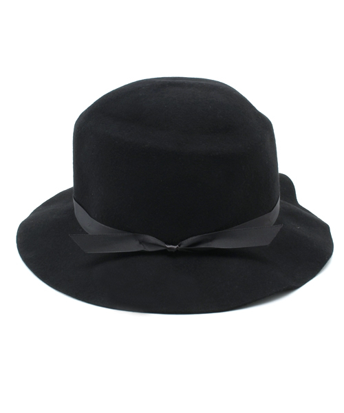 BEAMS BOY（ビームスボーイ）の「Effanem / Crusher Hat （ハット・レディース・ブラック・ONE SIZE）」の3枚目の写真
